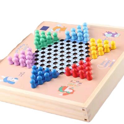 China Wooden Flying Chess Chess Board Game Educational Toys for Kids and Adults for sale