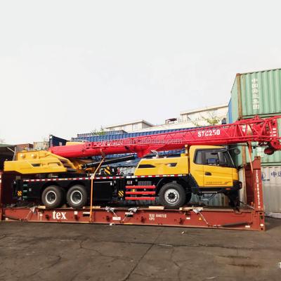 China CRANE 2021 New Good Quality Mobile Truck Crane Stc 250 TRUCK Crane for sale