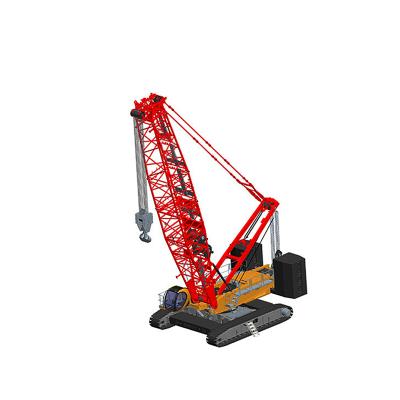 China Other Motor Pusher Lattice Crawler Crane SCC600A-6 Steel Lattice Crawler Crane for sale