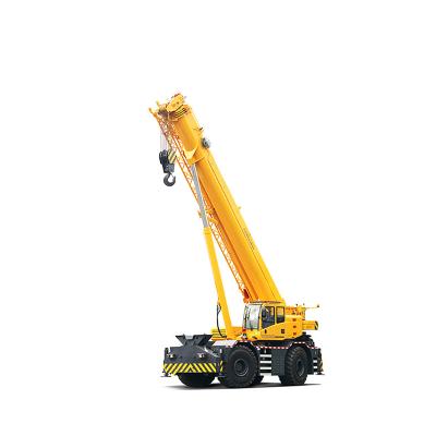 China Crane 70 Ton Hydraulic 4X4 Crane Truck TRUCK CRANE RT70E Rough Terrain Mobile Lifting Crane for sale