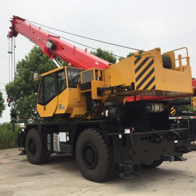 China CRANE Overseas 75 Ton New Rough Terrain Crane SRC750C hydraulic crane from TRUCK for sale for sale