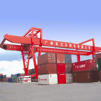 China Gantry Crane 100 Ton 400ton Yard Port Heavy Duty Double Beam Container Lifting Gantry Crane for sale