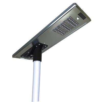 China ROAD IP65 Aluminum LED All In One Solar Street Light With LiFePo4 Battery And MPPT Charger Controller for sale