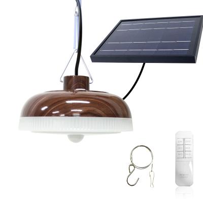 China New Arrival Residential LED Solar Pendant Light Color Box Packed with Remote Control and 3 Working Modes for Wholesale for sale