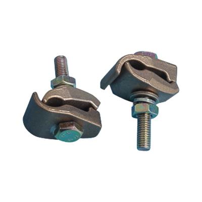 中国 Brass Fixing Earth Connection Clamp for Rod and Wires Grounding System For earth rod and wire 販売のため