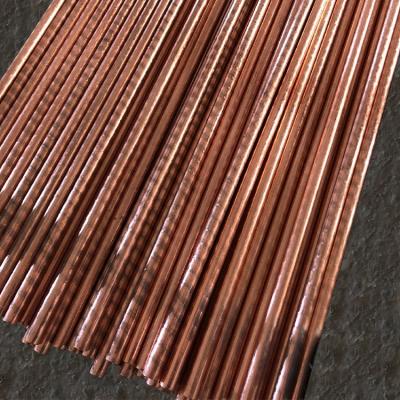 China Copper weld Copper Earth Rod clad steel copper bonded ground earth rod for earthing system material Te koop