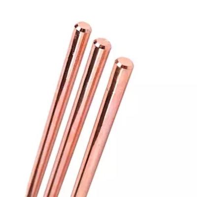 中国 Earthing Grouding Rod Copper Earth Rod Earth Conductor Copper Clad Earth Conductor 販売のため