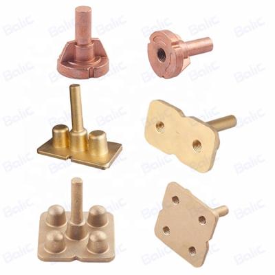 China High quality Grounding System Wire Earth Rod Clamp Brass Connector for sale