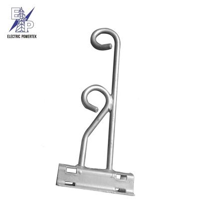 China Factory Direct Selling Price Pole Hardware Galvanized Steel Band Hook for ADSS en venta