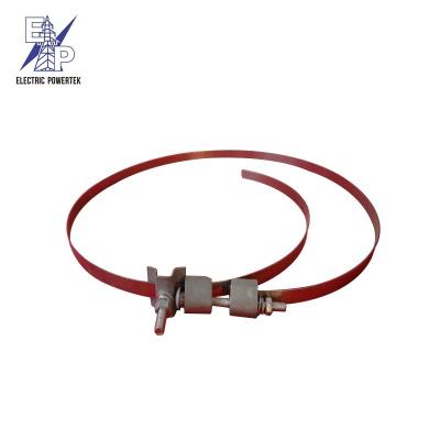 China Stainless Steel Down lead Clamp OPGW Fiber Optical Clamp guy wire or conductor clamp for sale