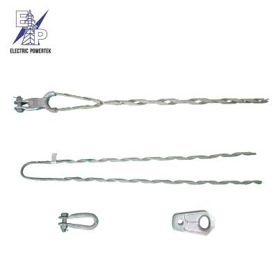 China Aluminum Alloy Pole Top Make Off Hot-dip Galavanized Overhead Line  Hardware for sale