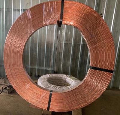 China Thickness 0.1mm to 0.2mm Copolymer Copper Tape for Wire and Cable Armouring à venda