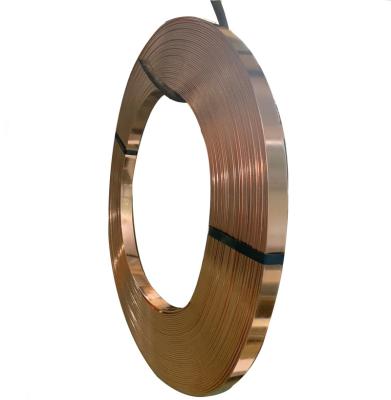 China Copper bonded steel tape Copper Bonded Strip copper bonded steel plate heating for sale