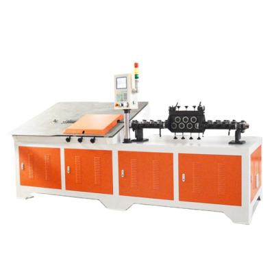 China Construction Project 2-6mm Series Small Steel Wire Flat Bending Machine for sale