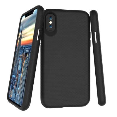 China 2 in 1 protective accessories wholesale mobile clear pattern texture tpu+pc soft phone case for sale