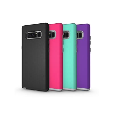 China Free Shipping Combo Hybrid Case Dual Layer Matte Shockproof Hard 2 in 1 Hybrid Bumper For Samsung For Galaxy S8 Phone Case for sale