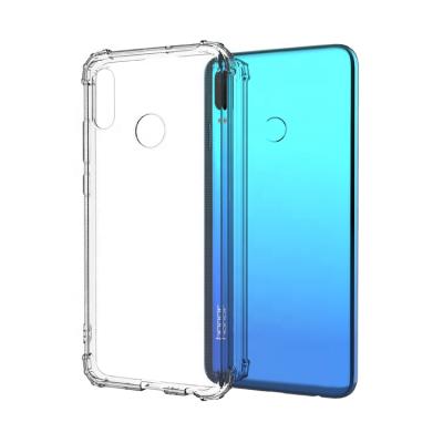 China Full Border Wraped High Quality Soft Silicone TPU Clear Transparent Phone Case For Huawei P Smart 2019 for sale