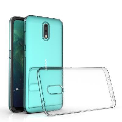 China 2020 wholesale Anti-fall Customize Transparent Clear Scratchproof TPU Cover Case For Nokia 2.3 for sale