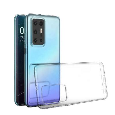 China Ultrathin Transparent Soft Silicone Phone Case For Huawei P40 Lite Pro Plus 100% Perfect Fit for sale