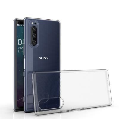 China Ultra Thin Anti-fall TPU Soft Silicon 360 Degree Full Cover Transparent Body Phone Case For Sony Xperia 2 5 for sale