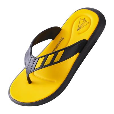 China New Fashion Sandalia Casual Slippers Flip Flops Men's Toe Slippers Comfortable Sandals Steel Material for sale