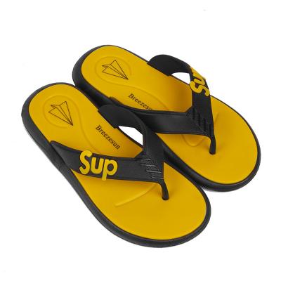 China 2022 Flip Flops Steel Toe High Quality PVC Cheap Wholesale Man Slippers for sale