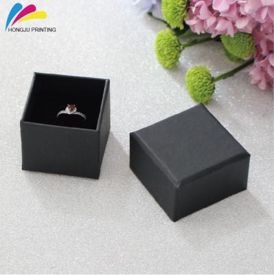 China Cardboard Fashion Design Custom Logo Printed Cheap Small Folding Jewelry Box for sale