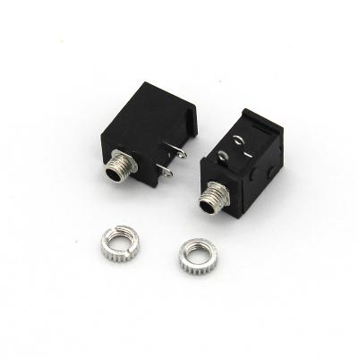 China audio & Side 2.5mm Video 2pole AV Socket Mini Jack for sale