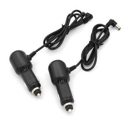 China 2464 Dual USB Port 12V Cheap Car Charger 5.5 Mm Output Cable for sale