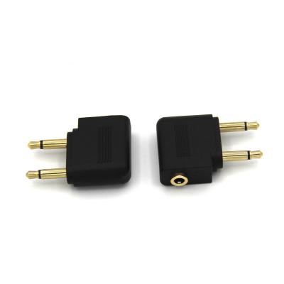 China For Airplane Low Cost 3.5MM 2 in 1 Audio Jack Adapter for sale