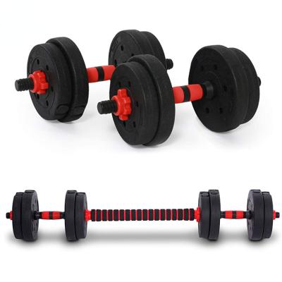 China Fitness Gym Universal Cement 10kg 20kg 40kg Adjustable Dumbbells Buy Online for sale