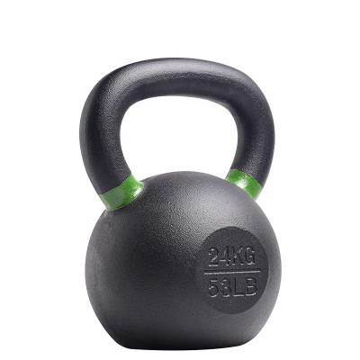 China Fitness Cross Training Weightlifting Free Weights Gravity Cast Power Coated Kettlebell for sale