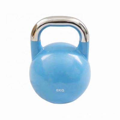 China Universal Hot Selling Colorful Competition Kettlebell For Gym for sale