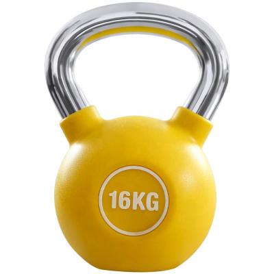 China Gym / Man Customized Weight Lifting Kettlebell With Logo Cast for sale