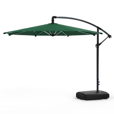 China Custom Heavy Duty Outdoor Cantilever Umbrella Patio LED Umbrella for sale