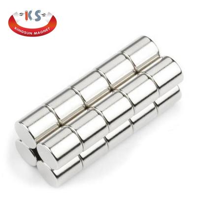 China Good Quality N52 Industrial Magnet Cheap Price Strong Neodymium Rod Cylinder Magnet for sale