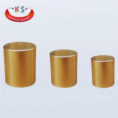 China Large Industrial Magnet Cylinder Neodymium Magnets 45x30 50x30 55x25 60x30 70x40 for sale