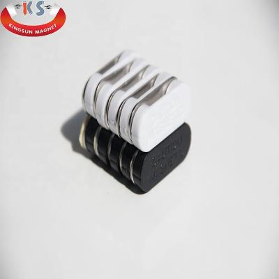 China Motorcycle Magnet Name Tag/ID Magnetic Badge Holder with 3M Adhesive on Front Silver Plate for sale