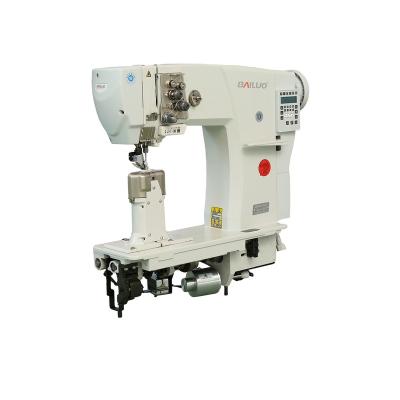 China BL-1592 factory wholesale price automatic double needle direct drive computer integrated sewing machine for sale