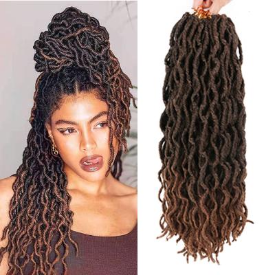 China Faux Locs Alileader Curly 18