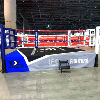 China Competition FightBro High Thai Sanda Martial Art Training Use Wrestling Ring for sale