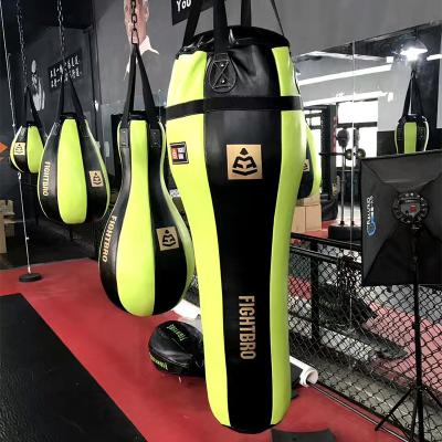 China Custom Leather Silicon Gel Kick Training Cone-Shaped Sandbags Boxing Sandbag for sale