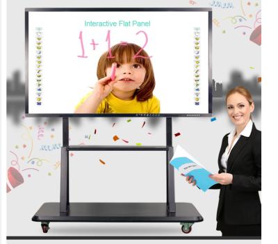 China Classroom 50inch Educational Smart Interactive Touch Screen Presentations Electronic Whiteboard for sale