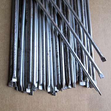 China 400mm Tubular Cast  Welding Rods Impact Resistance for sale