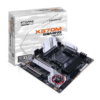 China Colorful Desktop Motherboard CVN X570M GAME PRO V14 Supports Dual Channel DDR4 Memory Gaming Motherboard for sale