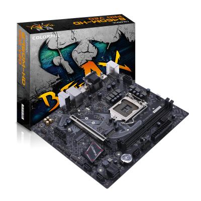 China Dual Channel Game Motherboard DDR4-2933/2800/2666/2400/2133 Motherboard Support V20 PRO WARM AXE B460M-HD Colorful Desktop for sale