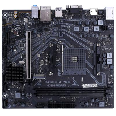 China Colorful Listing V14 New PRO Computer Motherboard B450M-K PRO B450M-K Computer Desktop Mainboard for sale