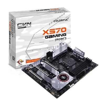 China Colorful desktop motherboard CVN X570 GAME PRO V14 supports AMD AM4 socket 2000 and 3000 series processors motherboard for sale