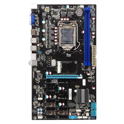 China Minig Rig Motherboard 12Gpu B250 Mainboard Support 12 GPU Etherum Minig LGA1151 Riserless Expert Graphics Card for sale