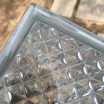 China Art Decorative Glass Quality Hollow Crystal Clear Glass Brick Glass Blocks for sale